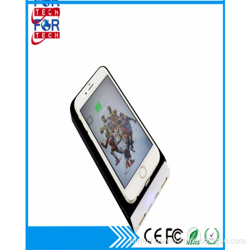 Advertising qi wireless Power Bank Station For Starbuck Restaurant 10000mah